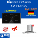 Bếp 3 từ Canzy CZ TL67GA