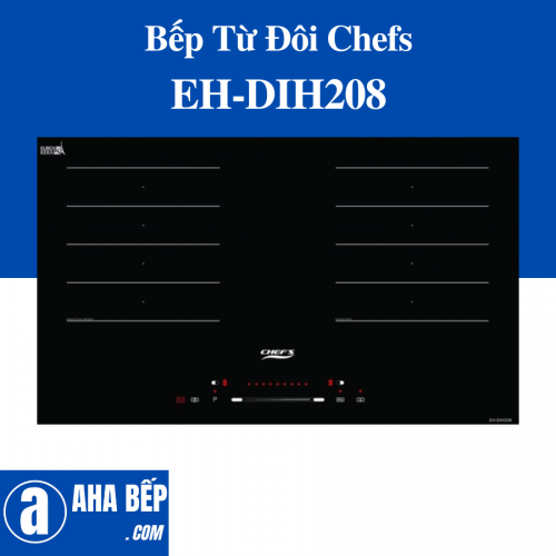 Bếp Điện Từ Đôi Chefs  EH-DIH208