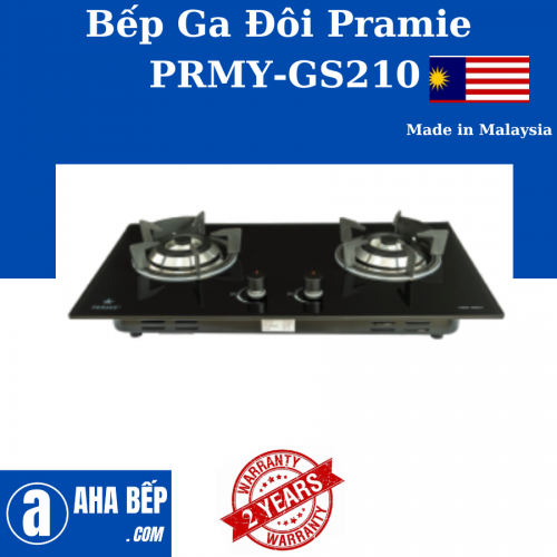 Bếp Ga Đôi Pramie  PRMY-GS210