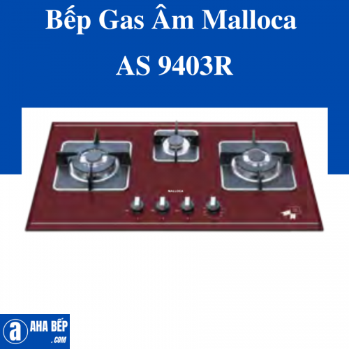 BẾP GAS ÂM 3 GAS MALLOCA AS 9403R