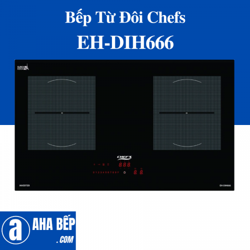 Bếp Từ Đôi Chefs EH-DIH666