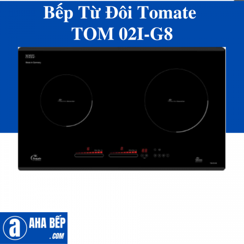 Bếp Từ Đôi Tomate TOM 02I-G8