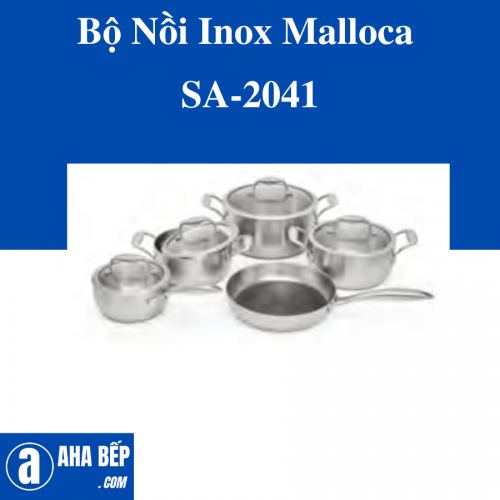 BỘ NỒI INOX MALLOCA SA-2041