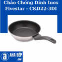 Chảo Chống Dính Inox Fivestar - CKD22-3DI