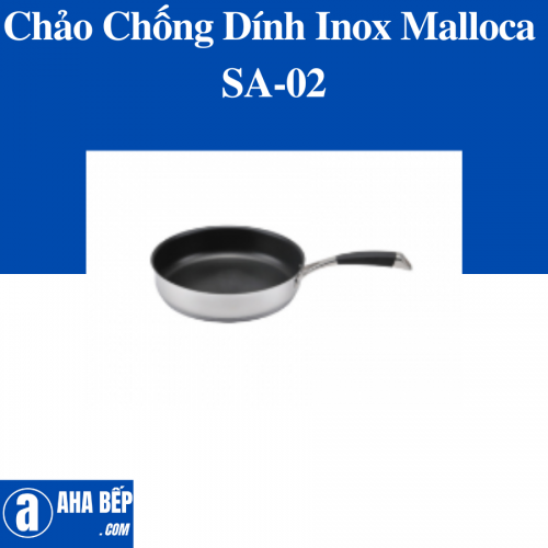 CHẢO KHÔNG DÍNH INOX MALLOCA SA-02