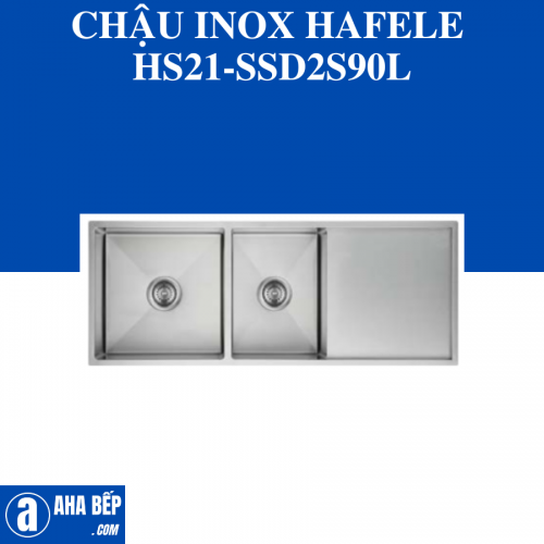 CHẬU INOX HAFELE   HS21-SSD2S90L