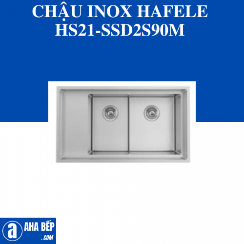 CHẬU INOX HAFELE  HS21-SSD2S90M