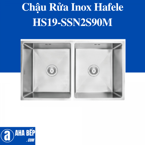 Chậu Rửa Inox Hafele HS19-SSN2S90M