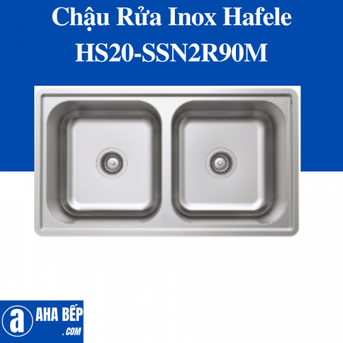 Chậu Rửa Inox Hafele HS20-SSN2R90M