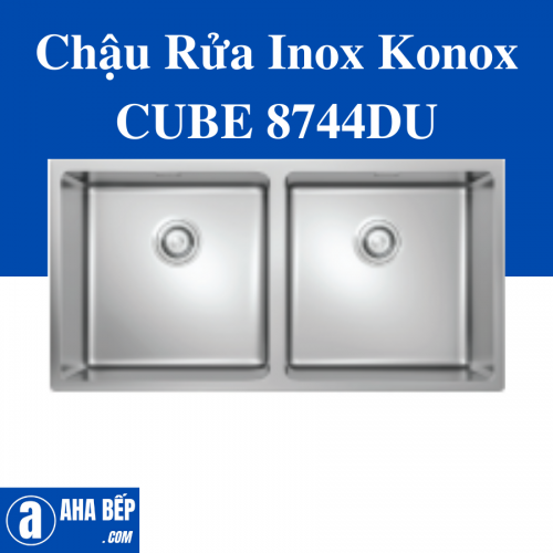 Chậu Rửa Inox Konox CUBE 8744DU