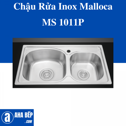 CHẬU RỬA INOX MALLOCA  MS 1011P