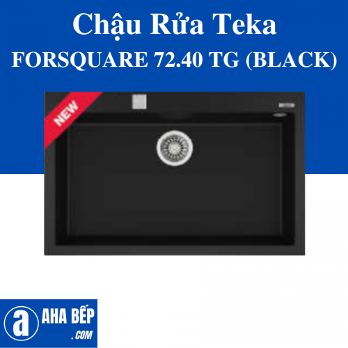 CHẬU RỬA TEKA FORSQUARE 72.40 TG (BLACK)