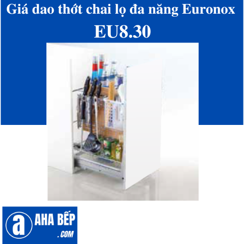 Giá dao thớt chai lọ đa năng nan vuông EURONOX EU8.30