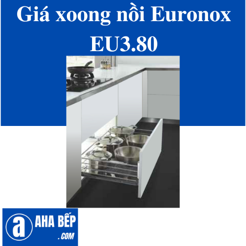 GIÁ XOONG NỒI NAN TRÒN EURONOX  EU3.80