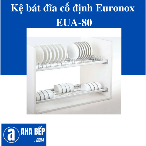 KỆ BÁT ĐĨA CỐ ĐỊNH KHUNG NHÔM EURONOX EUA-80