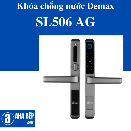 Khóa chống nước Demax SL506 AG (Xám Nhôm)