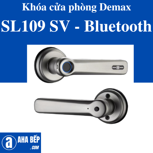 Khóa cửa phòng Demax SL109 SV - Bluetooth