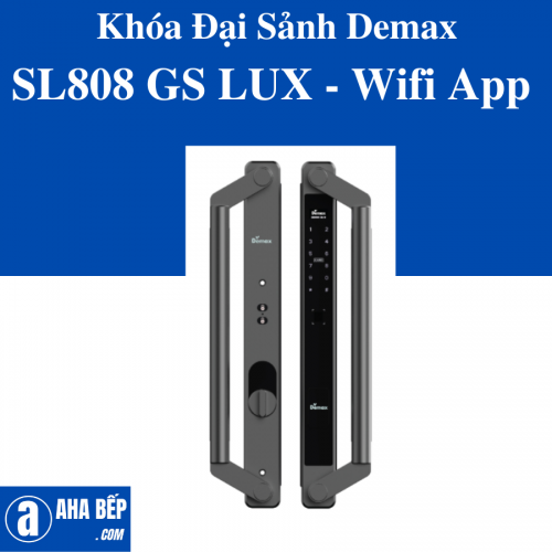 Khóa Đại Sảnh - Biệt Thự Demax SL808 GS LUX - Wifi App