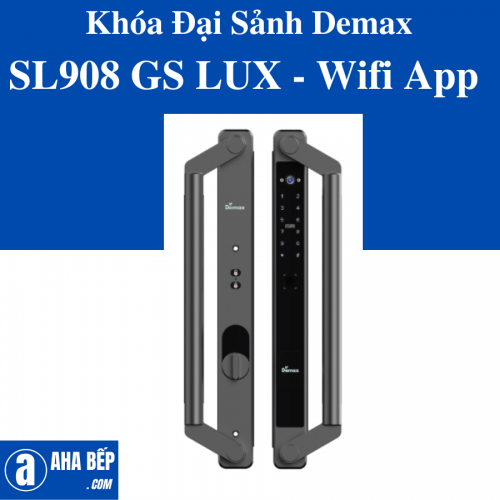 Khóa Đại Sảnh - Biệt Thự Demax SL908 GS LUX - Wifi App