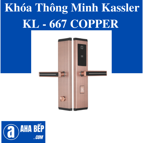 KHÓA THÔNG MINH KASSLER KL-667 COPPER