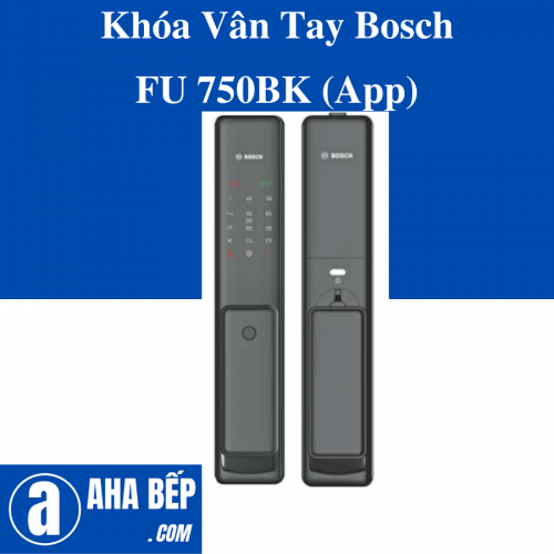 Khóa Vân Tay Bosch FU 750BK (App)