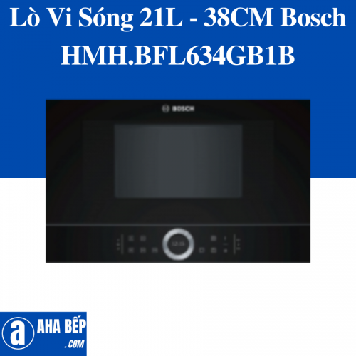 Lò Vi Sóng Đen 21L-38cm Bosch HMH.BFL634GB1B