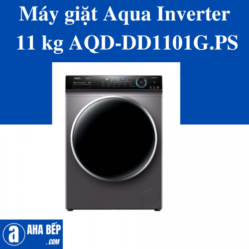 Máy giặt Aqua Inverter 11 kg AQD-DD1101G.PS