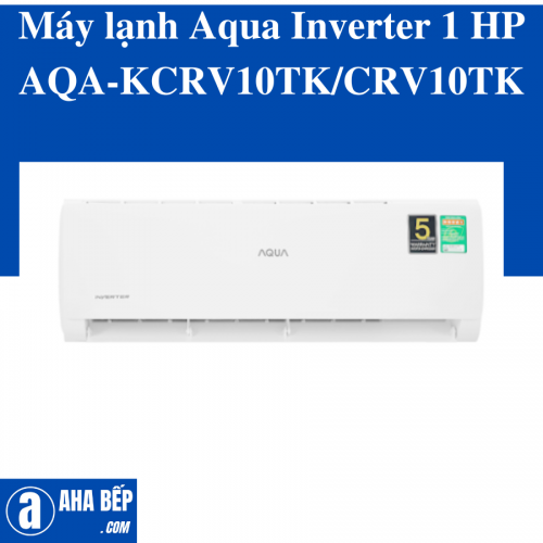 Máy lạnh Aqua Inverter 1 HP AQA-KCRV10TK/CRV10TK
