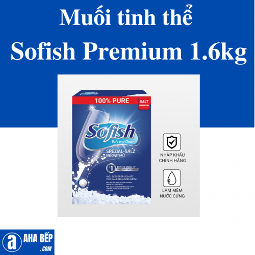 Muối tinh thể  Sofish Premium 1.6kg