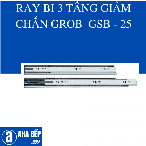 RAY BI 3 TẦNG GIẢM CHẤN GROB  GSB - 25
