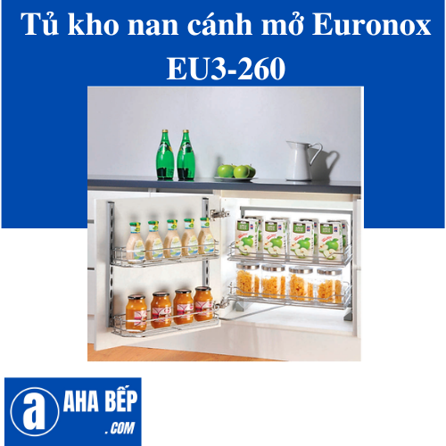 Tủ kho nan cánh mở - 2 tầng EURONOX EU3-260