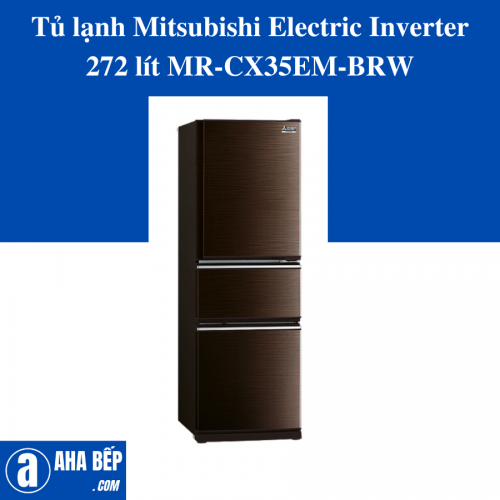 Tủ lạnh Mitsubishi Electric Inverter 272 lít MR-CX35EM-BRW