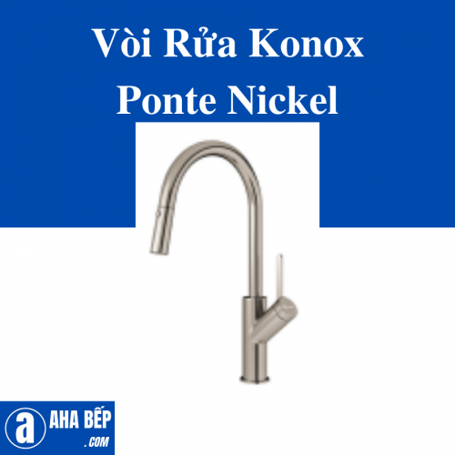 Vòi Rửa Konox Ponte Nickel